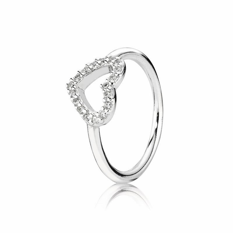 Pandora Australia Be My Valentine Stackable Ring - Sterling Silver | BCEKZP094